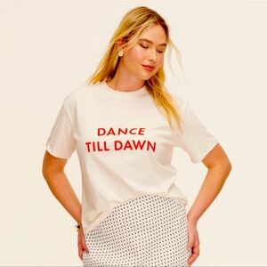 Kate Spade x Target 'Dance Till Dawn' T-Shirt, Size: XXS NWT